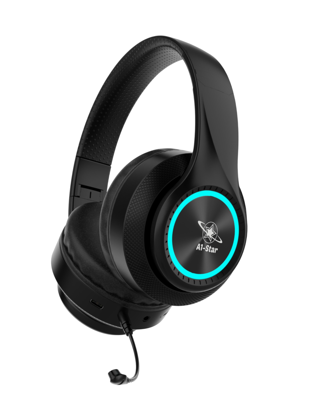 A1-Star A1-HF350 Wired + Wireless Headphone With Mic Attachment